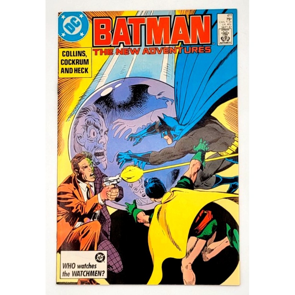 BATMAN #411 (1987) /NM/ TWO-FACE APP DC COMICS
